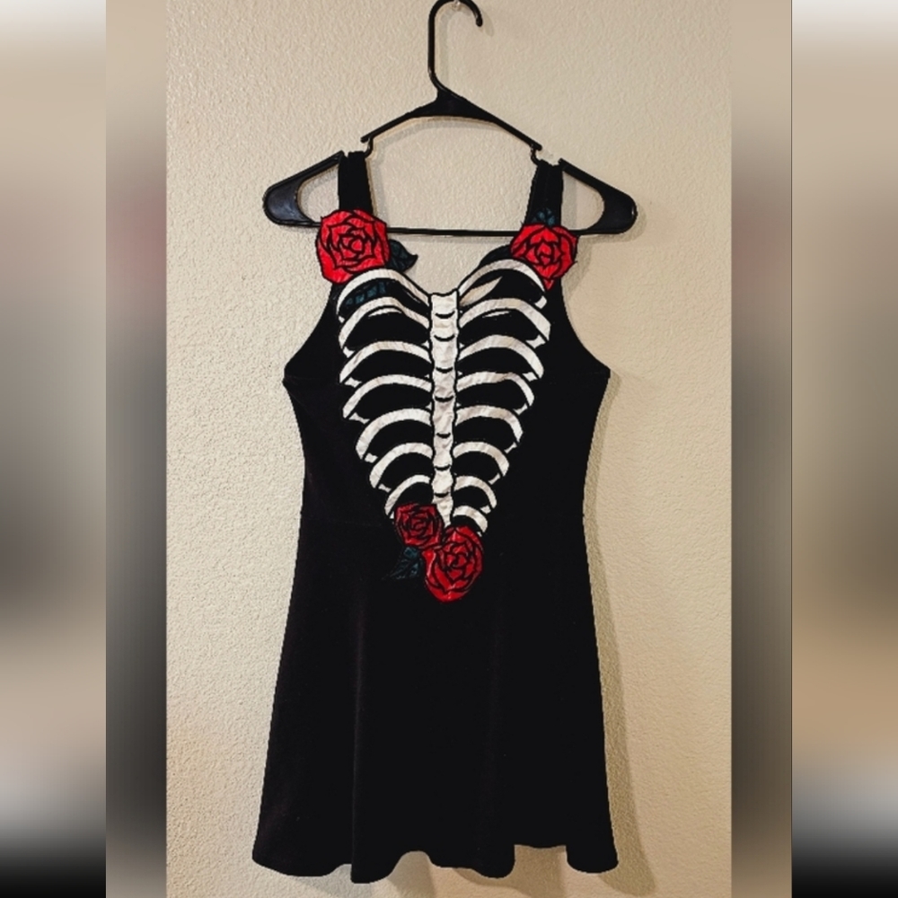 Skeleton Back Dress